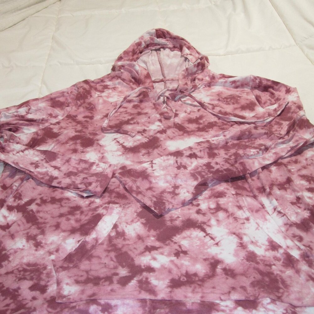 Tie dye lightweight soft hoodie